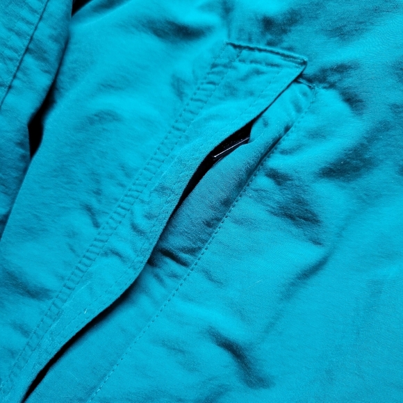 Eddie Bauer Vintage Teal/Blue Goose Down Fill Puffer Winter Coat, Men Size L - Picture 5 of 11